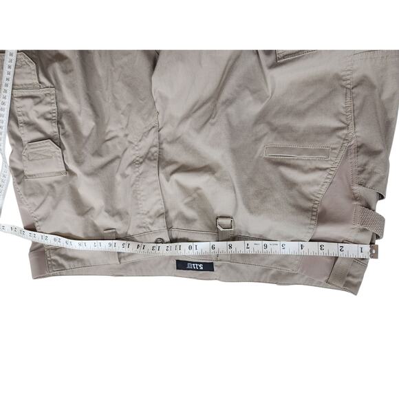 5.11 Tactical Pants Mens 42x30 Cargo Khaki Ripstop Utility Work Outdoor Hiking - Picture 8 of 15